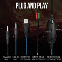 Afbeelding in Gallery-weergave laden, JOINRUN PS4 Gaming Headset Ps4